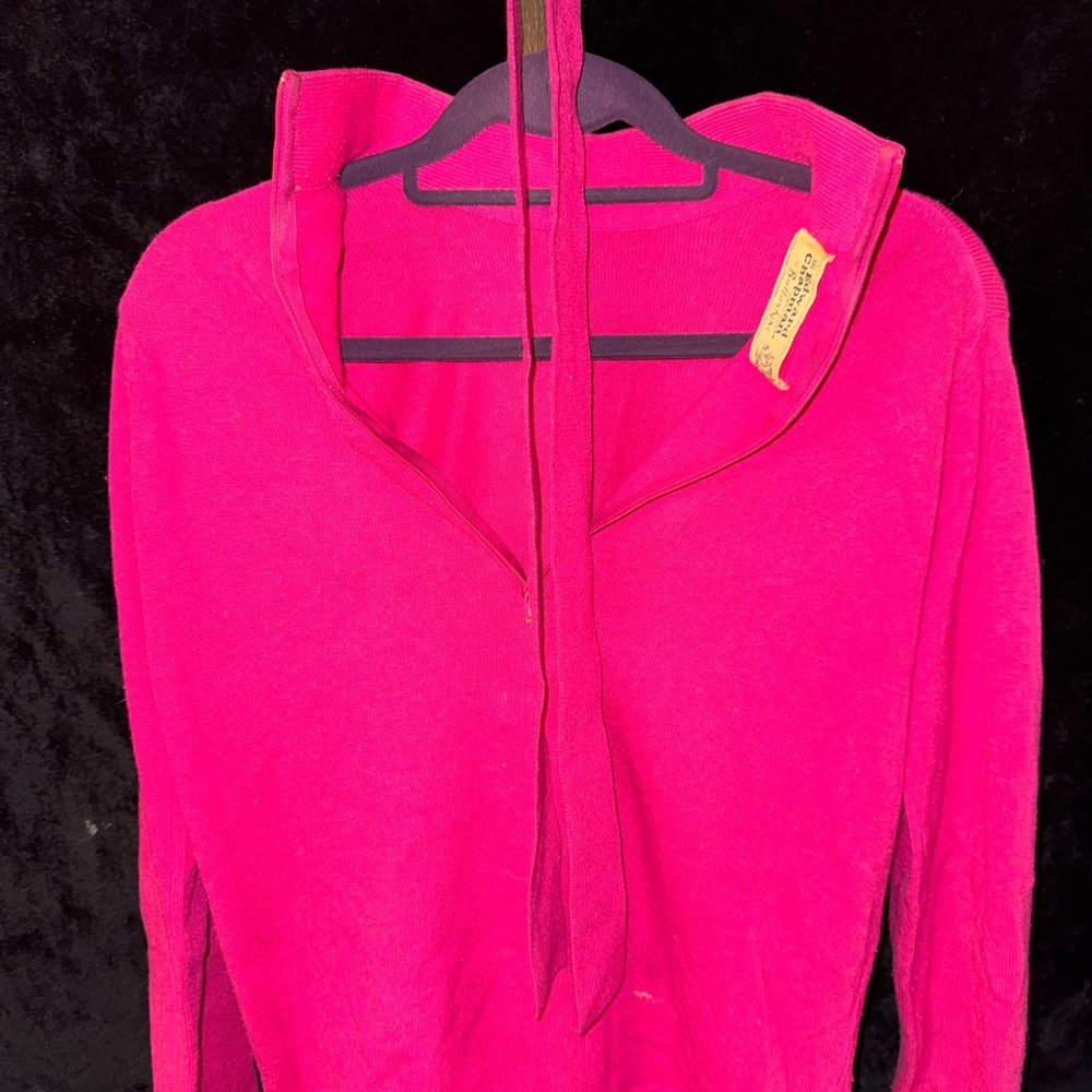 Ballantyne Fuchsia Knit Sweater